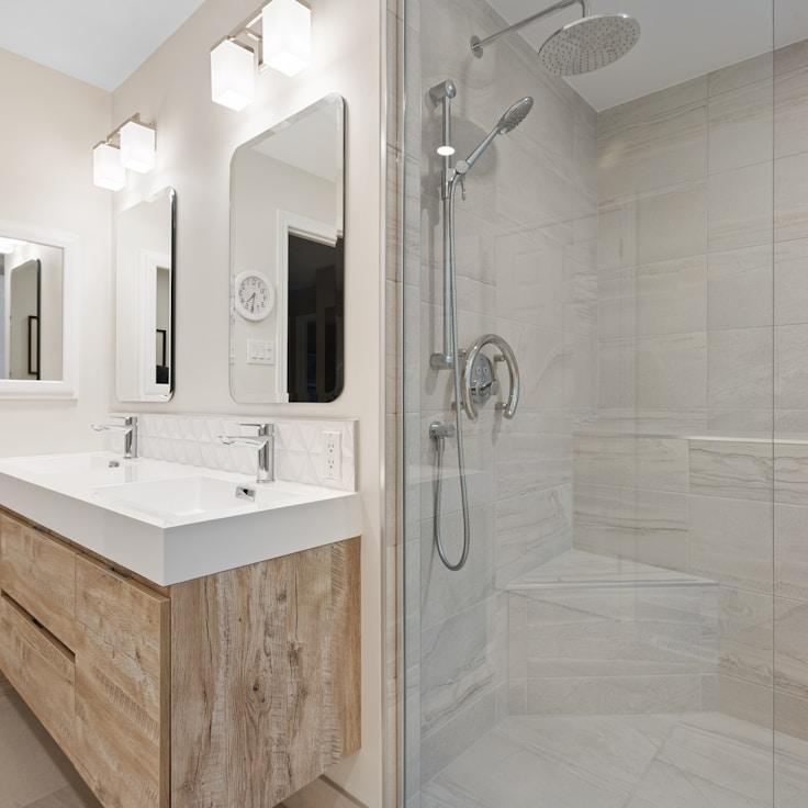 Luxury bathroom renovation